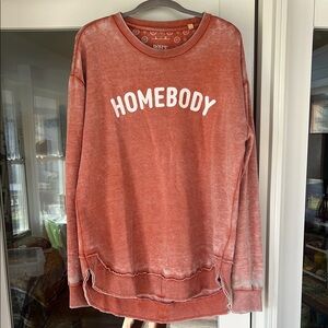 Homebody Graphic Sweatshirt - L